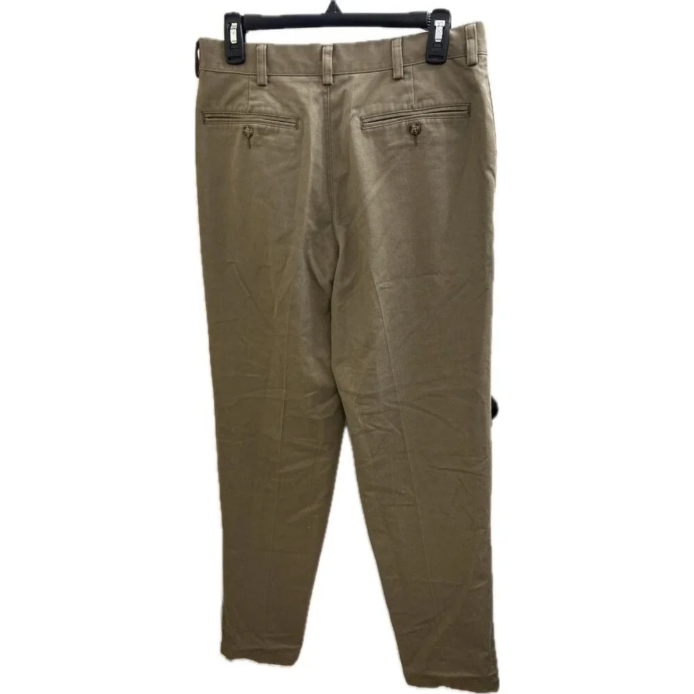 LL Bean Men's Wrinkle-Free Double Chinos, 30w, 26 Inseam , NWT